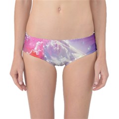 Clouds Multicolor Fantasy Art Skies Classic Bikini Bottoms by Ket1n9