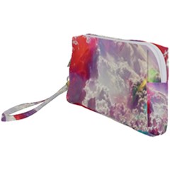 Clouds Multicolor Fantasy Art Skies Wristlet Pouch Bag (small) by Ket1n9