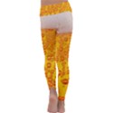 Beer Alcohol Drink Drinks Kids  Lightweight Velour Classic Yoga Leggings View4