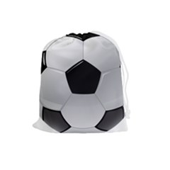 Soccer Ball Drawstring Pouch (large) by Ket1n9