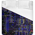 Technology Circuit Board Layout Duvet Cover (King Size) View1