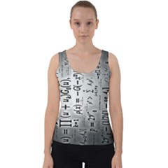 Science Formulas Velvet Tank Top by Ket1n9