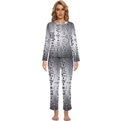 Science Formulas Womens  Long Sleeve Lightweight Pajamas Set by Ket1n9