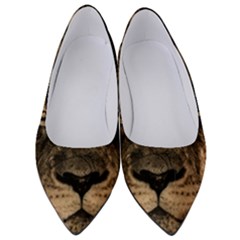 African-lion-mane-close-eyes Women s Low Heels by Ket1n9