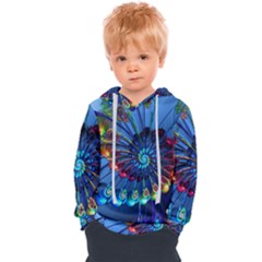 Top Peacock Feathers Kids  Overhead Hoodie by Ket1n9