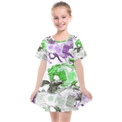 Horse-horses-animal-world-green Kids  Smock Dress by Ket1n9