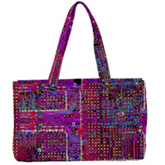 Technology Circuit Board Layout Pattern Canvas Work Bag by Ket1n9