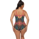 Casanova Abstract Art-colors Cool Druffix Flower Freaky Trippy Retro Full Coverage Swimsuit View4