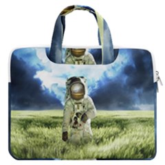 Astronaut Macbook Pro 13  Double Pocket Laptop Bag by Ket1n9