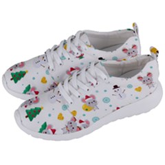 Christmas-seamless-pattern-with-cute-kawaii-mouse Men s Lightweight Sports Shoes by Grandong