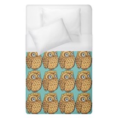 Owl-pattern-background Duvet Cover (single Size) by Grandong