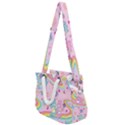 Bears Kawaii Pattern Rope Handles Shoulder Strap Bag View1