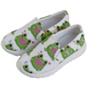 Kawaii-frog-rainy-season-japanese Kids Lightweight Slip Ons View2