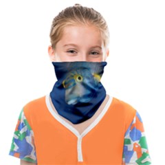 Fish Blue Animal Water Nature Face Covering Bandana (kids) by Amaryn4rt