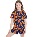 Space Patterns Pattern Kids  T-Shirt And Sports Shorts Set View1