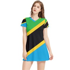 Flag Of Tanzania Women s Sports Skirt by Amaryn4rt