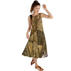 Cologne-church-evening-showplace Summer Maxi Dress by Amaryn4rt