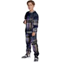 Cleveland Building City By Night Kids  Sweatshirt set View2