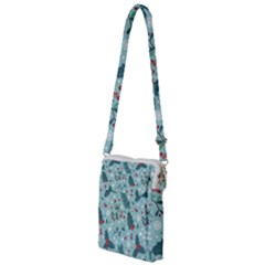 Seamless-pattern-with-berries-leaves Multi Function Travel Bag by Amaryn4rt