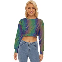 Texture-abstract-background Lightweight Long Sleeve Sweatshirt by Amaryn4rt