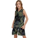 Military-camouflage-design Kids  Basketball Mesh Set View2