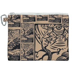 Artistic Psychedelic Canvas Cosmetic Bag (xxl) by Modalart