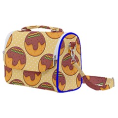 Takoyaki Food Seamless Pattern Satchel Shoulder Bag by Sarkoni