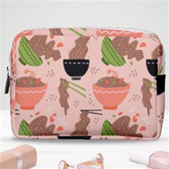 Doodle Yakisoba Seamless Pattern Make Up Pouch (medium) by Sarkoni