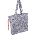 Food Doodle Pattern Drawstring Tote Bag View2