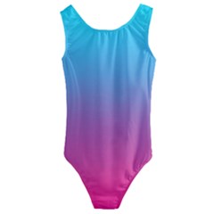 Blue Pink Purple Kids  Cut-out Back One Piece Swimsuit by Dutashop