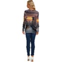 River Buildings City Urban Long Sleeve Crew Neck Pullover Top View4