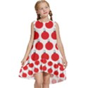 Christmas Baubles Bauble Holidays Kids  Frill Swing Dress View1