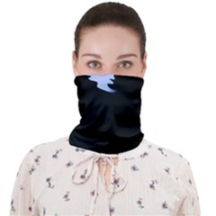 Ghost Night Night Sky Small Sweet Face Covering Bandana (adult) by Amaryn4rt