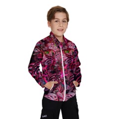 Red Leaves Plant Nature Leaves Kids  Windbreaker by Sarkoni