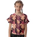 Seamless Pattern Kids  Cut Out Flutter Sleeves View1