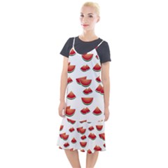 Summer Watermelon Pattern Camis Fishtail Dress by Dutashop