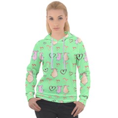 Pig Heart Digital Women s Overhead Hoodie by Ravend