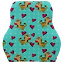 Cat Love Pattern Car Seat Velour Cushion  View1