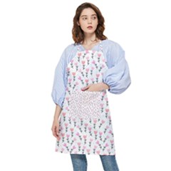 Flowers Pattern Decoration Design Pocket Apron by Ravend