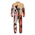 Dogs Pet Background Pack Terrier OnePiece Jumpsuit (Kids) View2