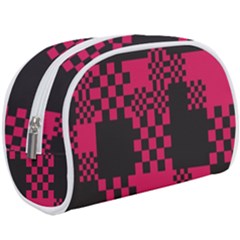 Cube Square Block Shape Creative Make Up Case (large) by Amaryn4rt