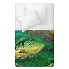 Peacock Bass Fishing Duvet Cover (single Size) by Sarkoni