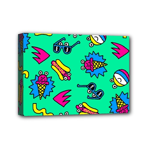 Pattern Adweek Summer Mini Canvas 7  X 5  (stretched) by Ndabl3x