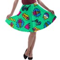 Pattern Adweek Summer A-line Skater Skirt View1