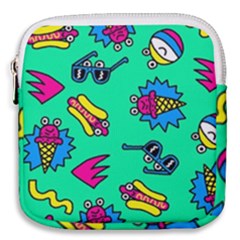 Pattern Adweek Summer Mini Square Pouch by Ndabl3x