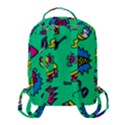 Pattern Adweek Summer Flap Pocket Backpack (Small) View3