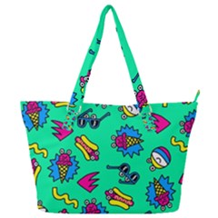 Pattern Adweek Summer Full Print Shoulder Bag by Ndabl3x