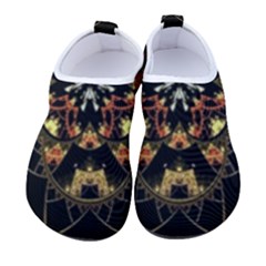 Fractal Stained Glass Ornate Men s Sock-style Water Shoes