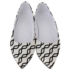 Diagonal Stripe Pattern Women s Low Heels by Apen