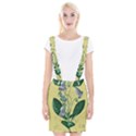 Botanical Plants Green Braces Suspender Skirt View1